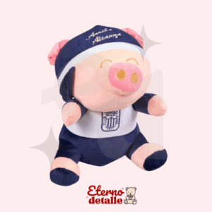 Peluche Cerdito "Arriba Alianza"